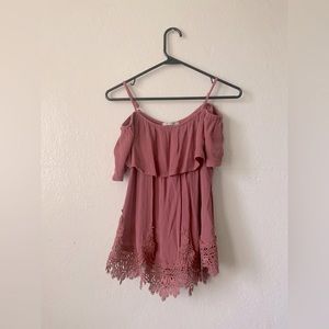Mauve Tank Top Shirt